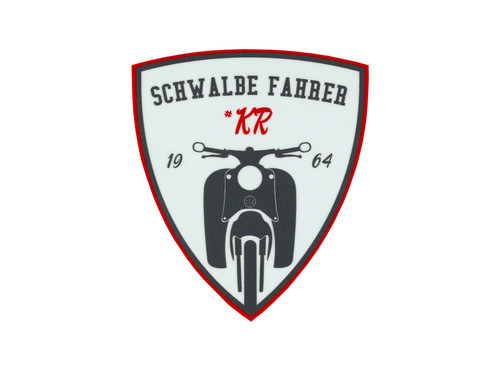 Aufkleber schwalbe fahrer - aufkleber,