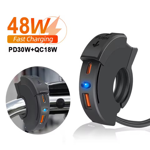 Usb steckdose 12v motorrad - 12v,