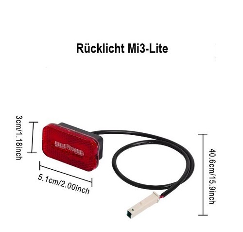Rücklicht xiaomi mi3 - xiaomi, mi3-lite