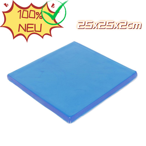 25x25x2cm motorrad sitzgel - 25x25x2cm, gel