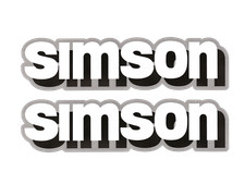 Set: Klebefolie Tank "SIMSON"