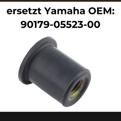 10x gummimutter für yamaha - 10x, |