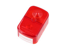 Rücklichtkappe eckig, rot -